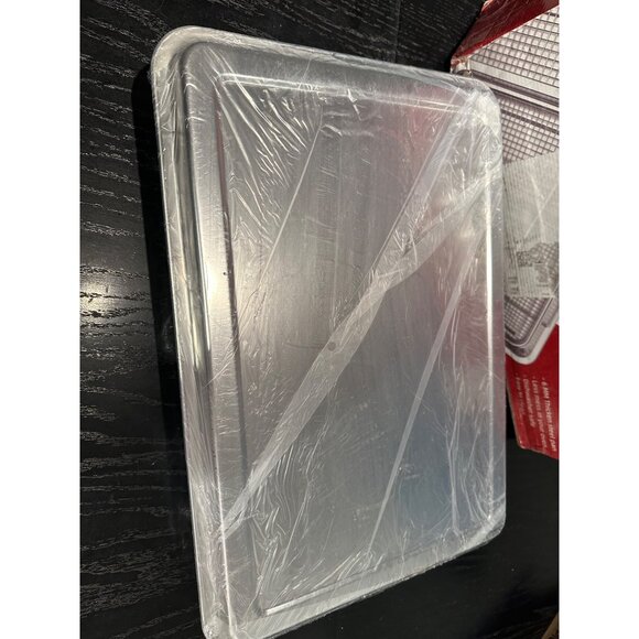 6-Piece Stainless Steel Oven Air Fryer Basket & Tray Set - 3 Sizes NIB - Picture 5 of 10